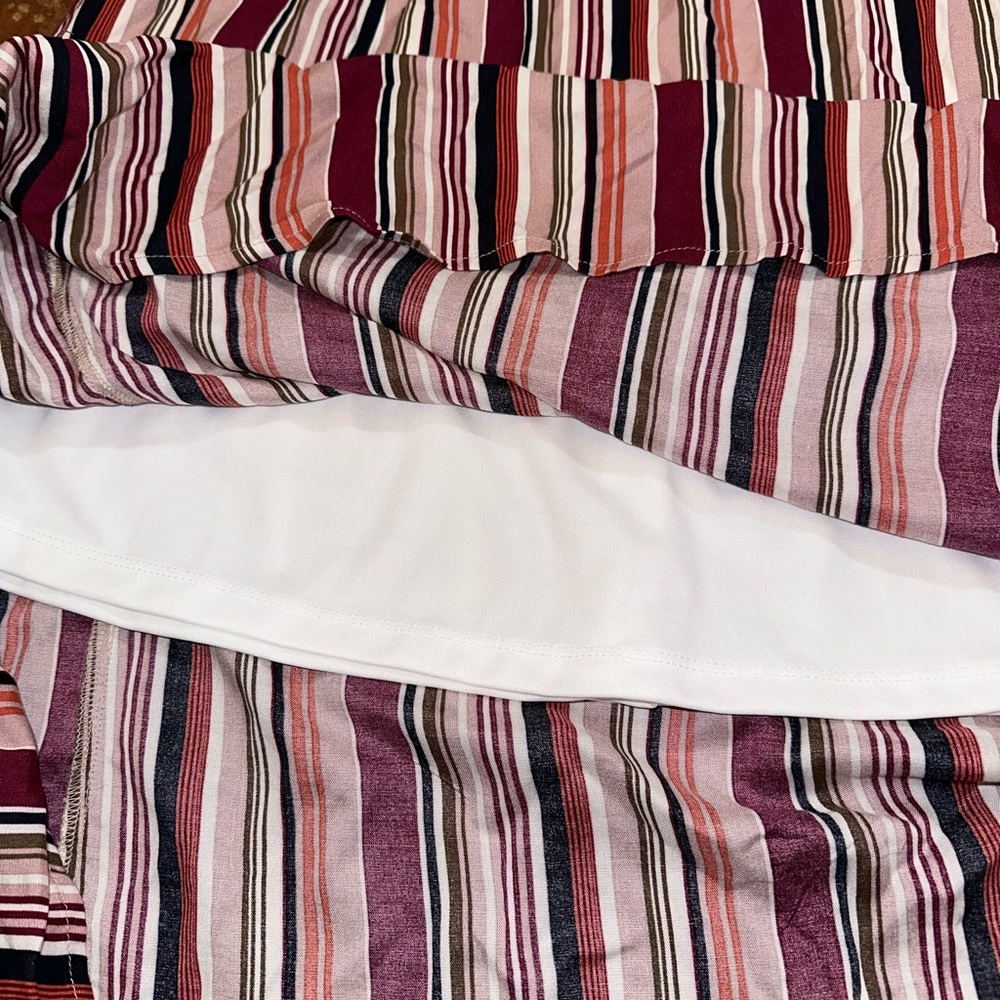 Maurices Women’s Colorful Striped Mid Length Tank Dress Size Small - Picture 6 of 8